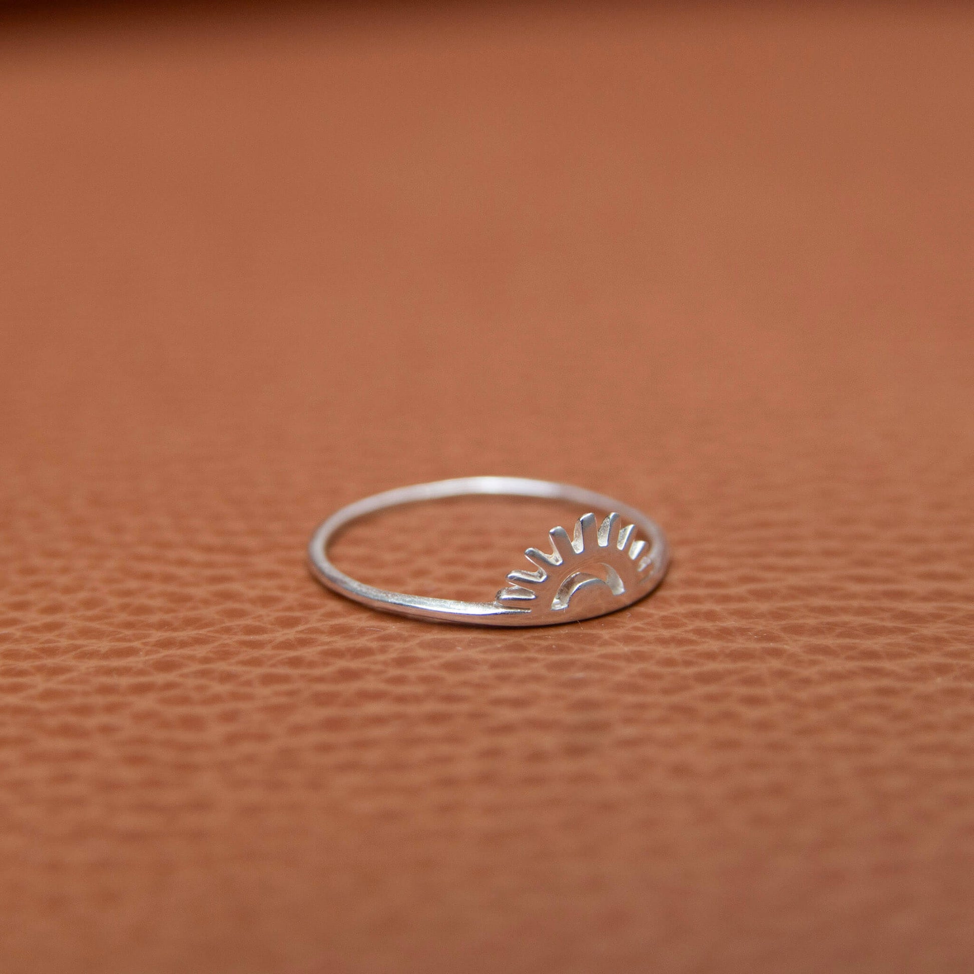 Sterling Silver Sunrise Ring