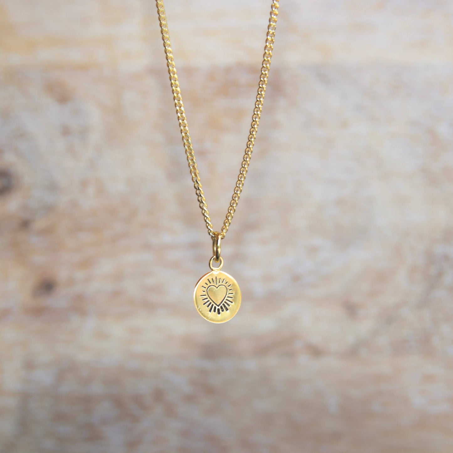 Gold Plated Love Necklace