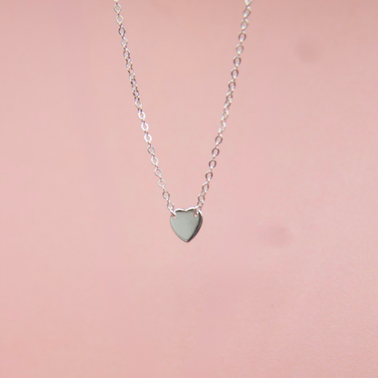 ELLA - Sterling Silver Love Heart Necklace