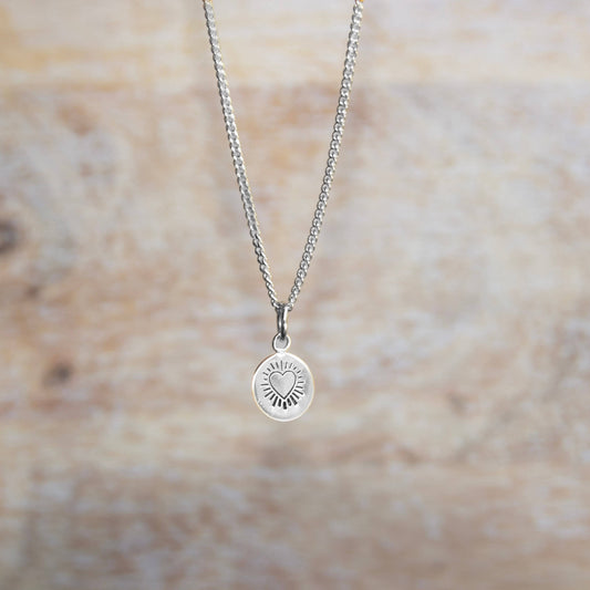 Sterling Silver Love Necklace