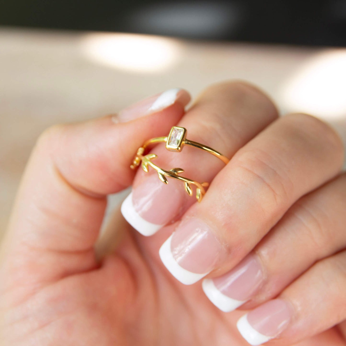 MIA - Gold Plated Wreath Ring